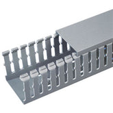 Panduit® F3X4LG6 Type F 6' Narrow Finger, Slotted PVC Wire Duct